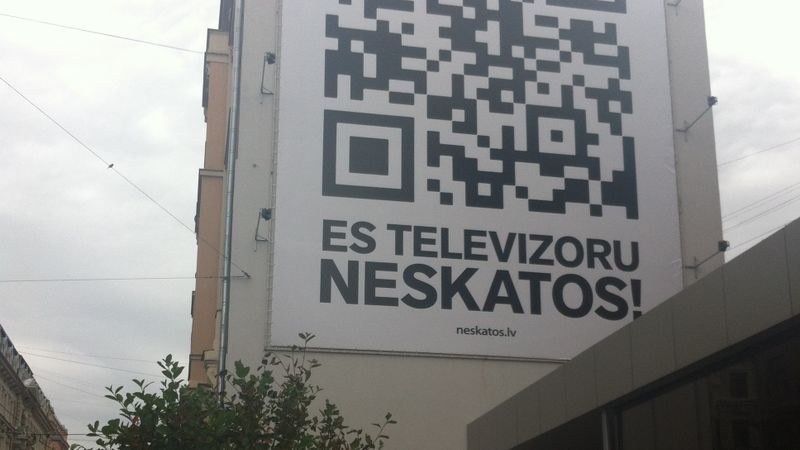 Lattelecom reklāmas kampaņā izmantos tikai QR kodus