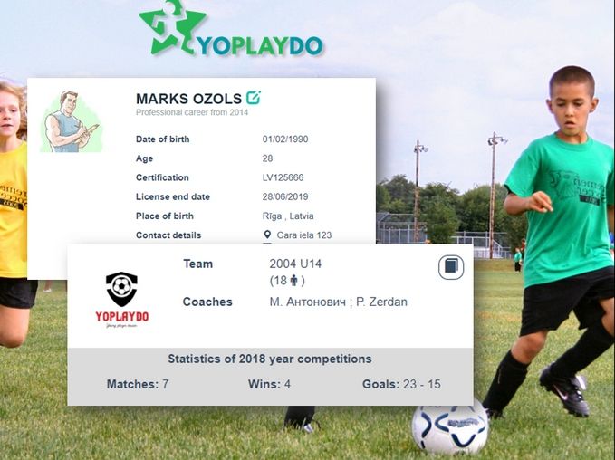Latvijā radītu platformu jauno futbolistu sasniegumiem izmanto jau 77 valstīs