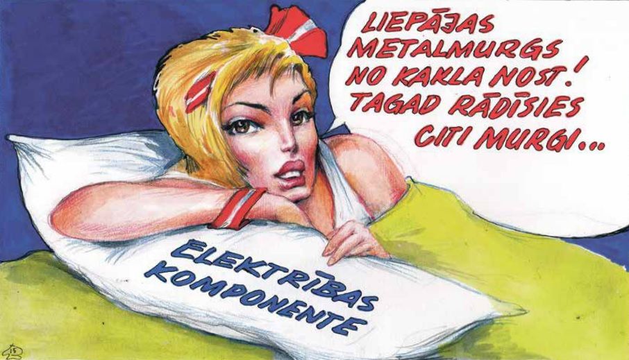 Karikatūra: Agris Liepiņš