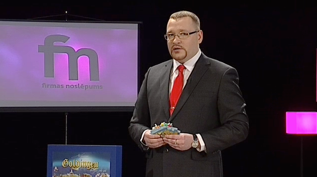 Stratēģijas galda spēle Goldingen