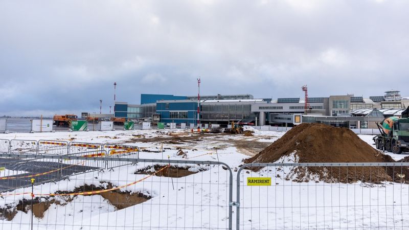 Viļņas lidostā sāk būvēt jaunu pasažieru izlidošanas termināli