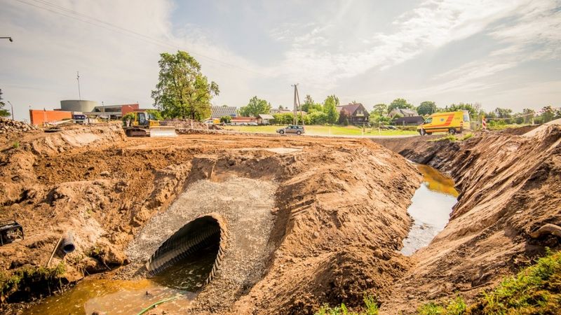 FOTO: Šogad plašākie ceļa remontdarbi posmā no Madlienas līdz Skrīveriem