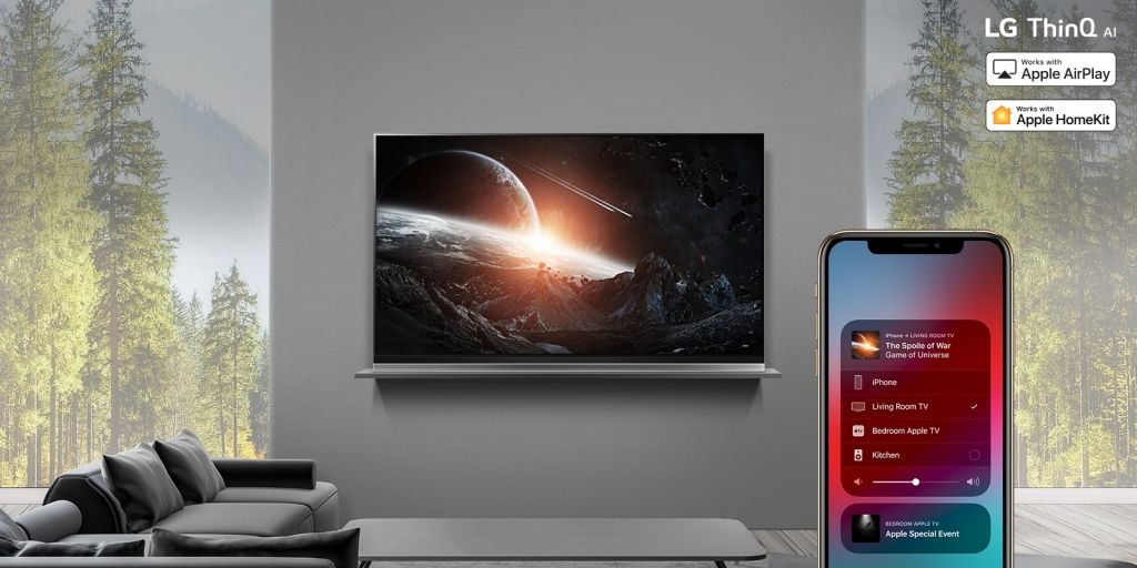 LG sāk atbalstīt AirPlay 2 un kļūst par pirmo televizoru ražotāju, kas atbalsta HomeKit