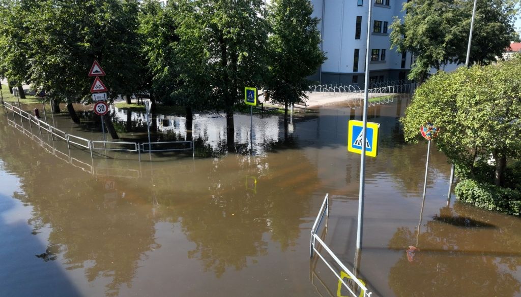 Jelgavas zaudējumi plūdos un vētrā pārsniedz 13 miljonus eiro
