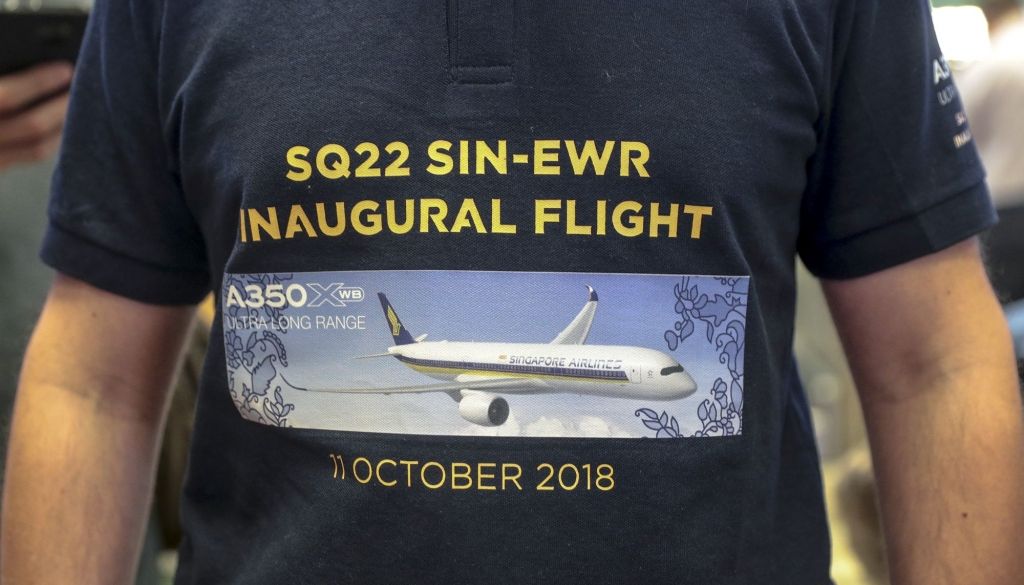 Singapore Airlines sāk veikt pasaules ilgākos avioreisus