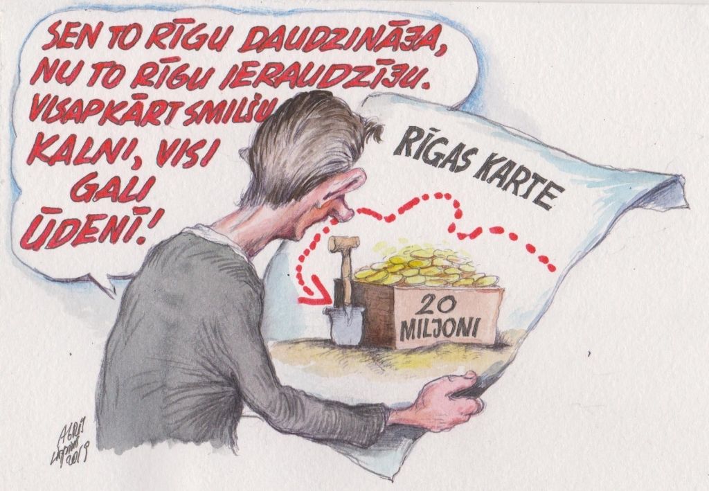 Karikatūra: Agris Liepiņš