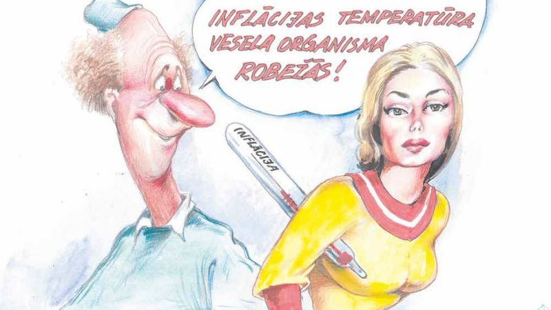 DB karikatūra: Vai veselīgā inflācija ir uz palikšanu?
