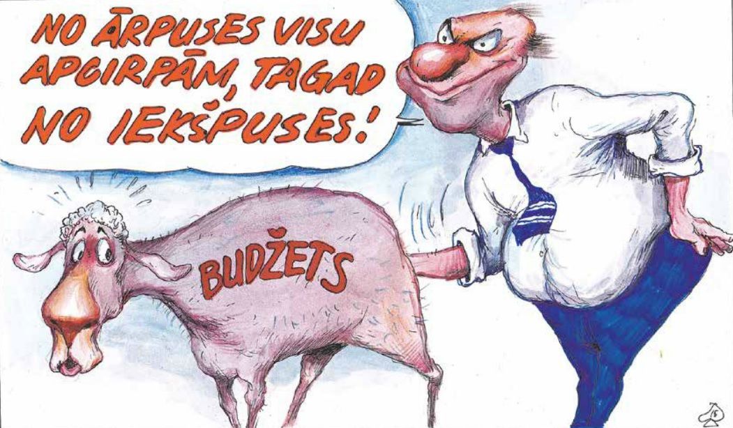 Karikatūra: Agris Liepiņš