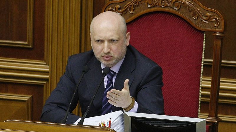 Pēc notikumiem Ukrainas austrumos Turčinovs sola sākt «pretterorisma operāciju»
