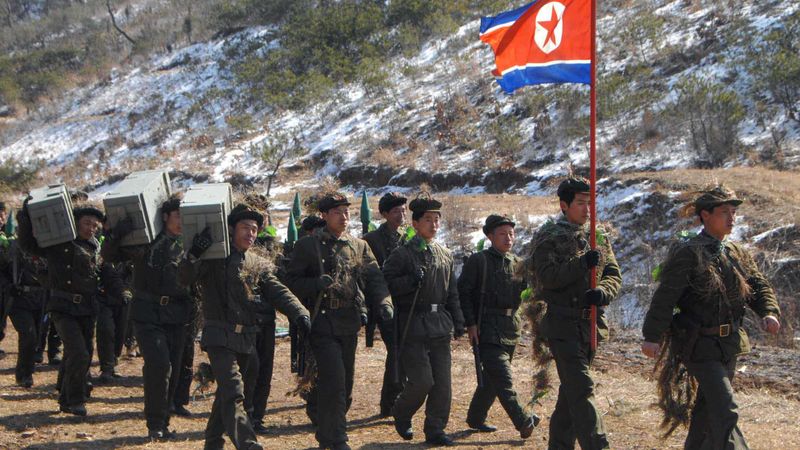 ASV armijas mācībās izspēlē Ziemeļkorejas sabrukumu