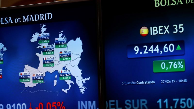 Eiropas biržu indeksi pieaug pēc Eiroparlamenta vēlēšanām