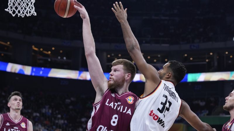 Latvijas basketbolisti Pasaules kausa ceturtdaļfinālā piekāpjas Vācijai