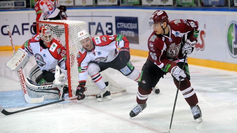 Dinamo hokejisti sagrauj Doņeckas Donbass