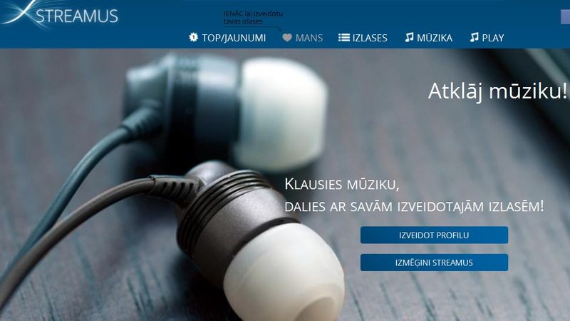 Latvijas mūzikas straumēšanas serviss Streamus plāno iekarot pasauli