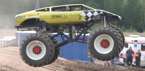 Autošovā  Ķīpsalā notiks Monster Truck šovs