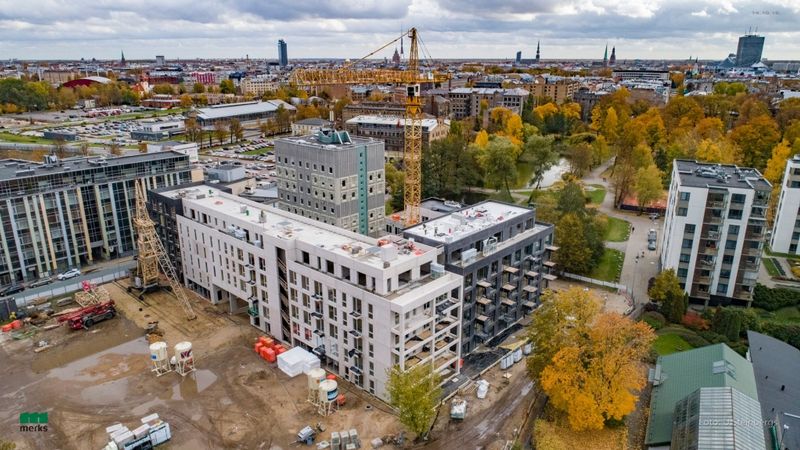 FOTO: Merks Viesturdārzs nosvinēti spāru svētki