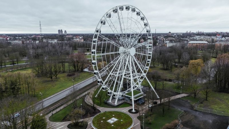 Noslēgusies Rīgas panorāmas rata testēšana