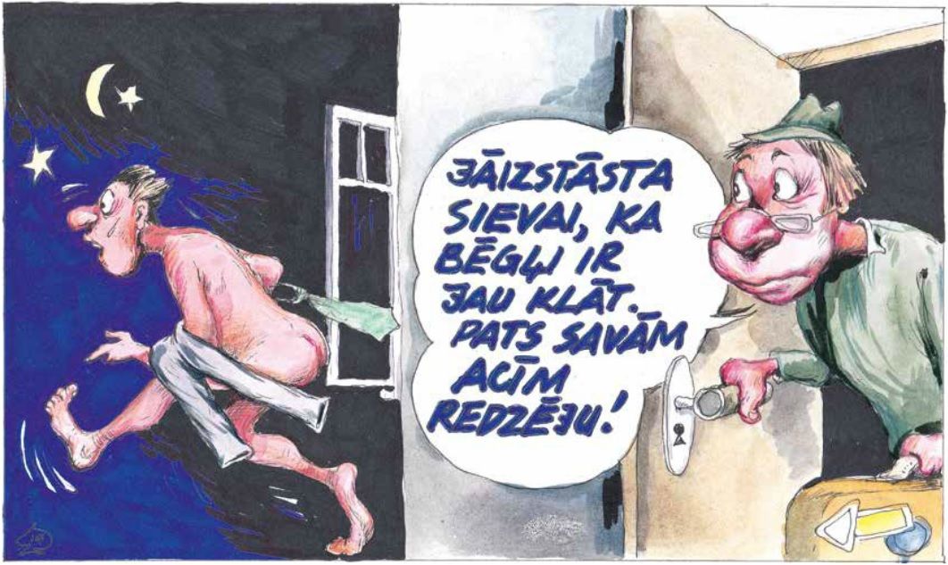 Karikatūra: Agris Liepiņš