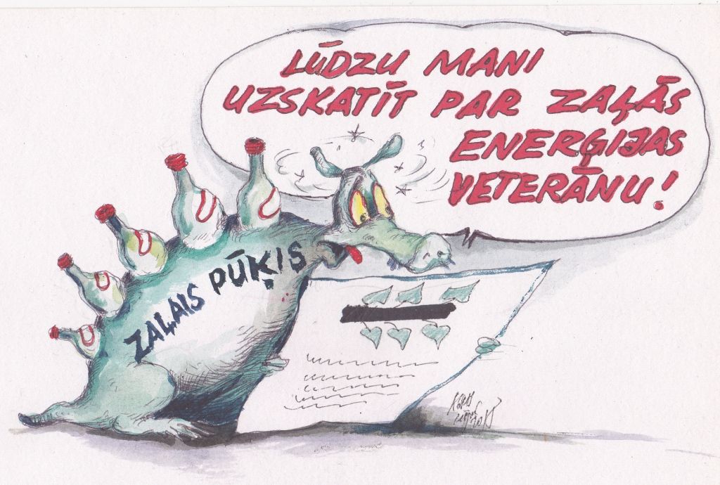 Karikatūra: Agris Liepiņš