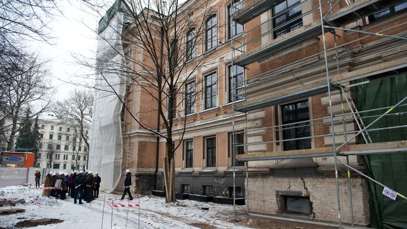 Pamatskolas Rīdze remontdarbi noris saskaņā ar grafiku