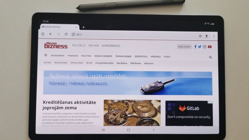 Tehnoloģiju apskats: Samsung Galaxy Tab S6 - magnētu stiprināta draudzība
