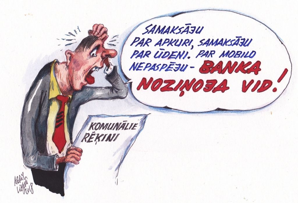 Karikatūra: Agris Liepiņš