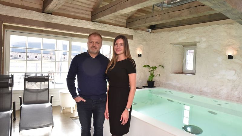 FOTO: Oļegs Fiļs Nurmuižā projektē vēl vienu SPA