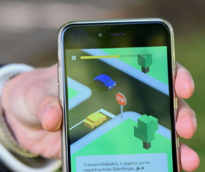 Sākam biznesu: Piedāvā mobilo lietotni satiksmes noteikumu apguvei
