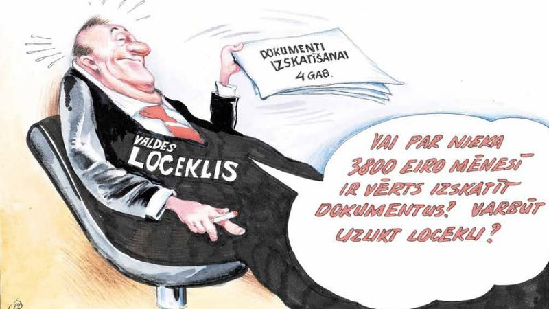 DB karikatūra: Jānovērš ostu pārvaldības Zolitūde. 2. sērija