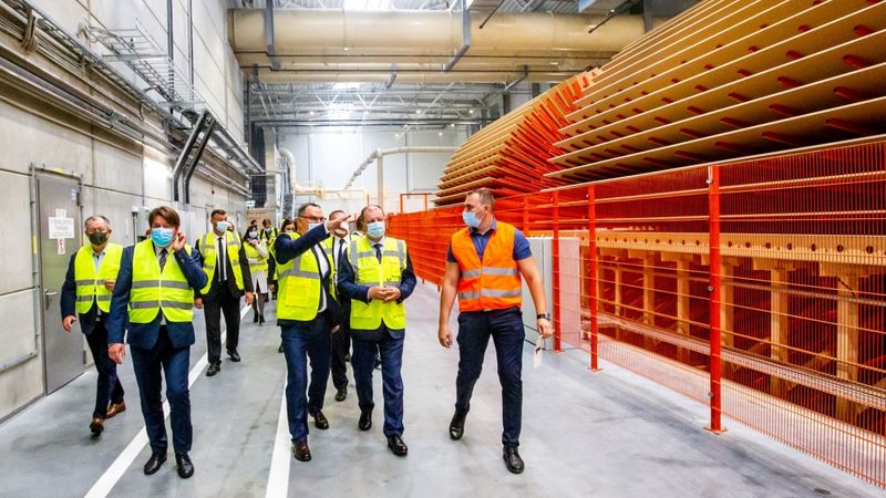 Skaidu plātņu ražotnē investē 146 miljonus eiro