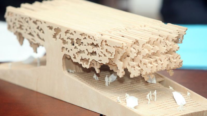 Papildināta ar foto - Latvijas paviljons izstādē Expo 2015 tiks veidots ozola formā