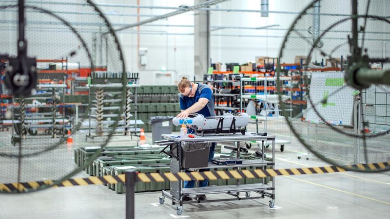 FOTO: Edge Autonomy atklāj jaunu ražotni