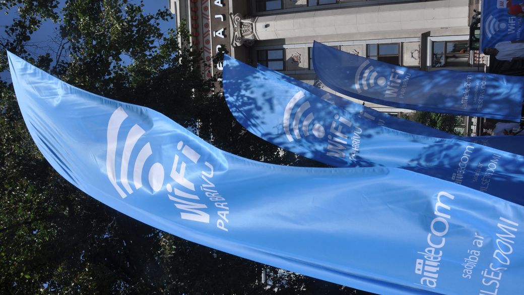 Liepājā atklāj publisko WiFi  zonu