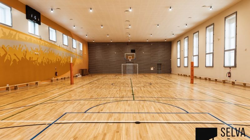 Ekspluatācijā nodots divus miljonus vērtais Saldus sporta nama komplekss