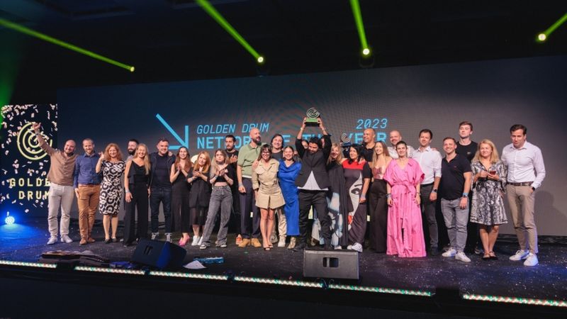 McCANN Rīga ieguvusi zelta godalgu prestižajā Golden Drum festivālā