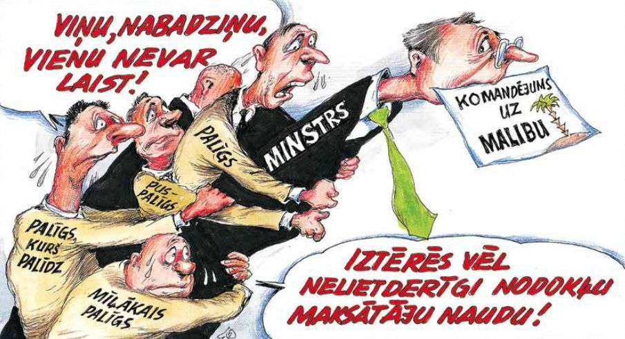 Karikatūra: Agris Liepiņš