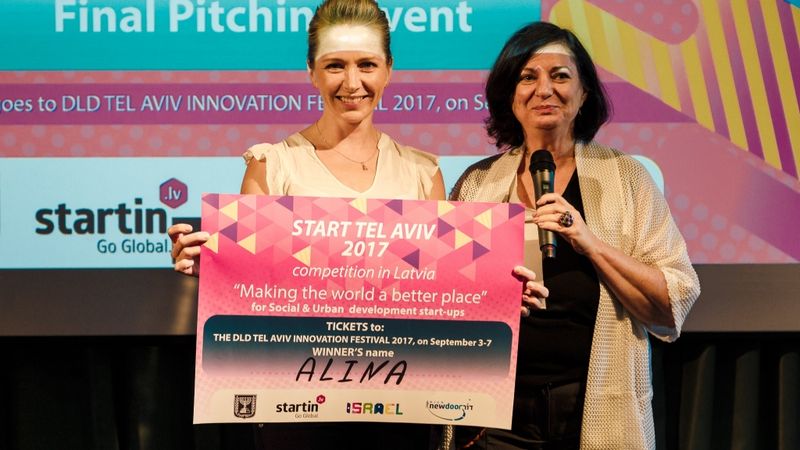 Jaunuzņēmumu konkursā Start Tel Aviv 2017 uzvar Latvijas uzņēmums Alina