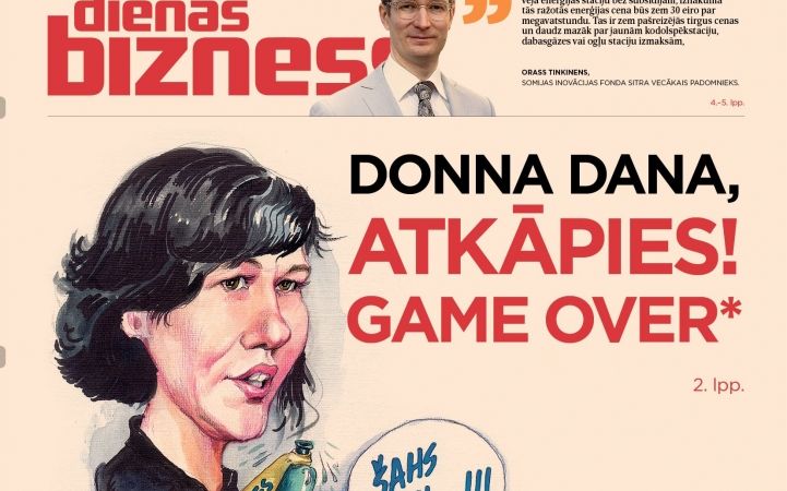 Viedoklis: Dana Reizniece-Ozola, atkāpieties!