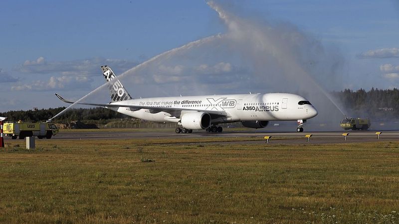 Airbus A350 XWB noslēdz savu testa lidojumu pasaules tūri