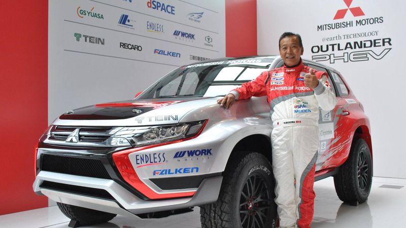 Mitsubishi Motors Outlander PHEV testēs rallijā