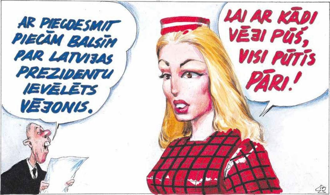 Karikatūra: Agris Liepiņš