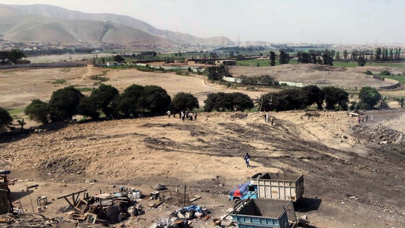 Nekustamo īpašumu attīstītāji Peru norok četrus tūkstošus gadu vecu piramīdu