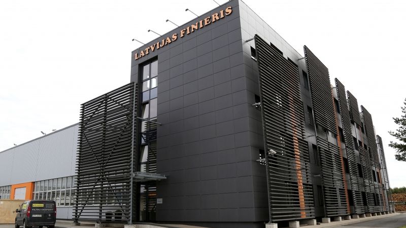 Latvijas finieris šogad paredz koncerna apgrozījumu virs 250 miljoniem eiro