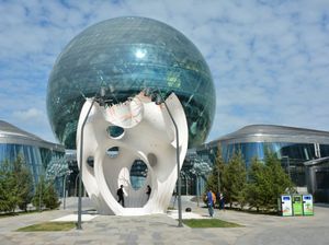 Astanas Expo izveidotas unikālas skulptūras