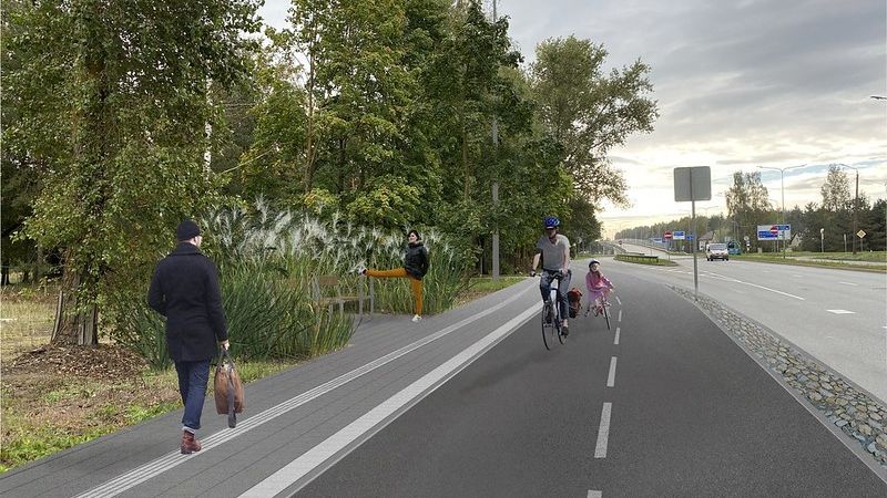 Par 5,9 miljoniem eiro būvēs veloceļu maršrutā Rīga – Ķekava