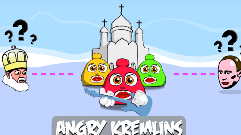 Putins kļuvis par Angry Birds varoni