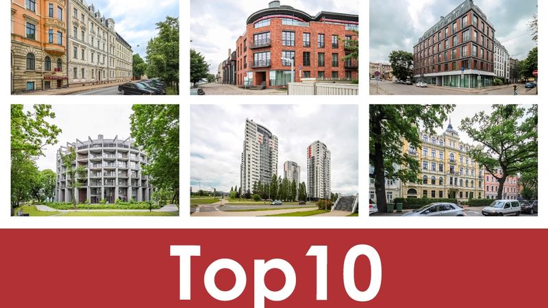 TOP 10: Vērienīgākie pirmā pusgada dzīvokļu darījumi Rīgā
