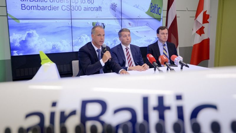 airBaltic iegādāsies vēl 60 CS300 lidmašīnas