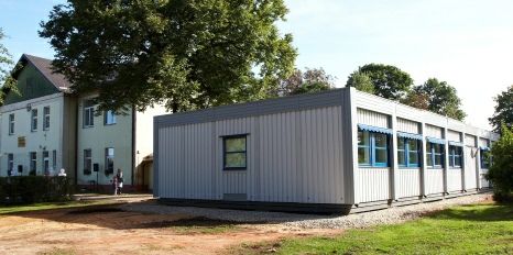 Līdz skolas izbūvei Ķekavā mācībām nomās Cramo moduļus