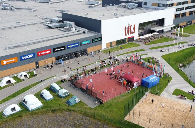 Swedbank piešķir 65 miljonus eiro tirdzniecības centram SĀGA